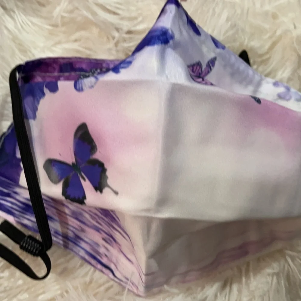 New set/3 butterfly face masks
